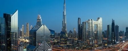 Dubai business hub