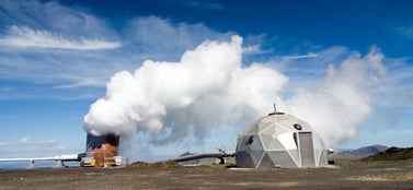 Iceland's geothermal power plant