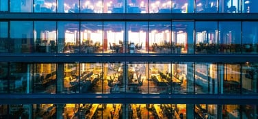 Serbia office building glass