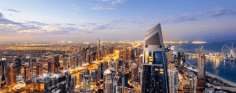 Hawksford UAE Dubai Marina skyline